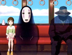 Spirited Away train scene