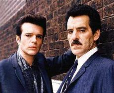 Ray Luca and Dennis Farina in Crime Story