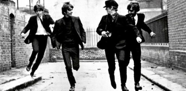 Fab Four in A Hard Day's Night